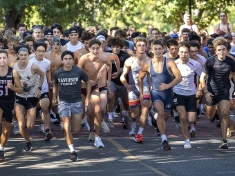 Mens starting line for 2022 cake race