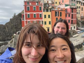 Students in Florence, Italy