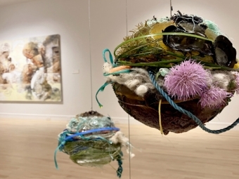 Wayside Artwork Installation Katie St. Claire