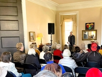 Atendees at the HEARTsongs event