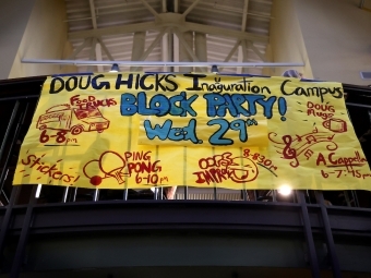 Poster: Doug Hicks Block Party