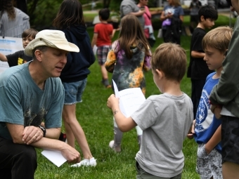 Prof. Graham Bullock Earth Day Celebration visitor