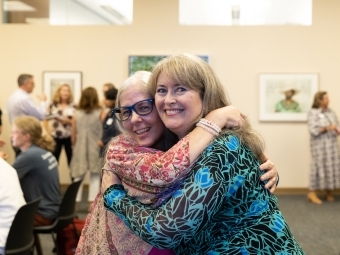 Eliz Kirkland Sickles ’88 and Sarah C.B. Guthrie ’90