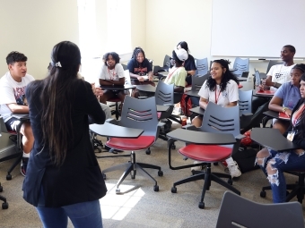 Summer Promise students in Classroom with teachers