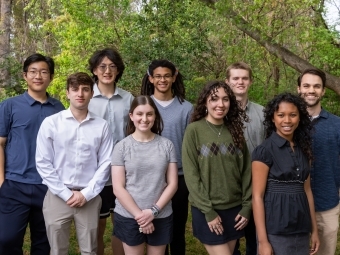 Group of Davidson College Sustainability Scholars