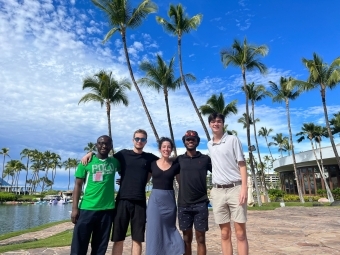 ALPhA students at an International Conference in Hawaii