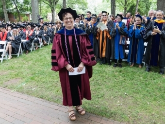 Commencement 2025 award recipient