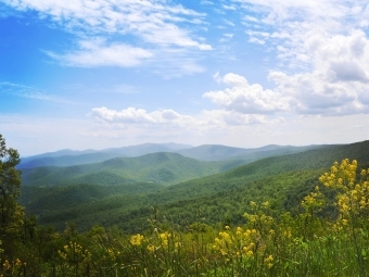 Blue ridge mountains