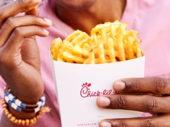 waffle fries from chick-fil-a