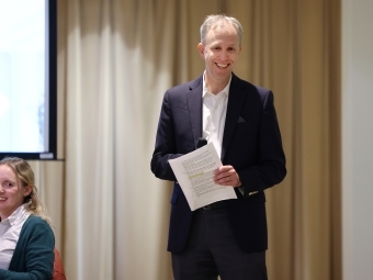 DCI Professor Graham Bullock at Building Democracy Event