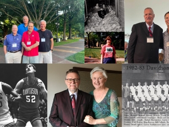 Photo grid of Lindsay Biddle’s Class of ’83 and Skip Brown ’83