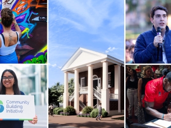 Montage for IPG Announcement with students speaking, painting, writing and showing their achievements