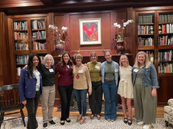 Alumnae Table for Eight Atlanta Gathering