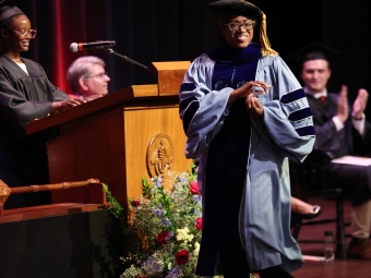 Convocation 2026 students receiving awards