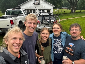 Megan Good ’29 and Family