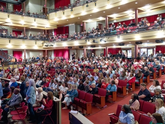 Faculty & Staff gather at the 2026 Employee Appreciation Event in the DFPH