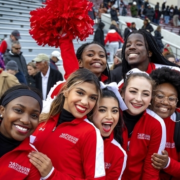 Cheerleaders Posing