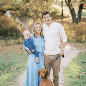 John Jertson ’10 and family