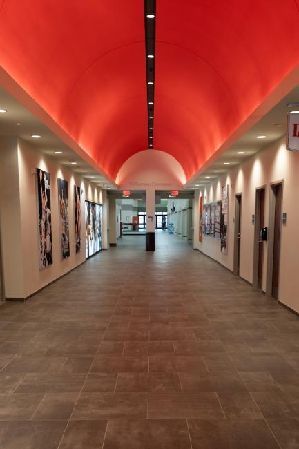 Baker Sports Facility Hallway